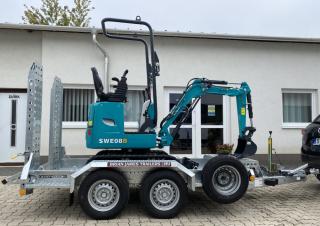 Мини екскаватори Sunward SWE08B