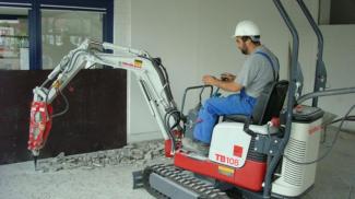Мини екскаватори Takeuchi TB 108 Hybrid