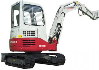 Мини екскаватори Takeuchi TB 138 FR