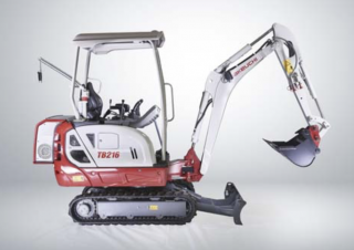 Мини екскаватори Takeuchi TB 216 Hybrid