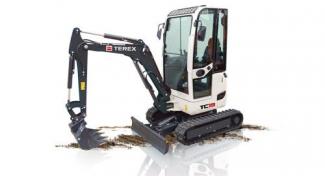 Мини екскаватори Terex TC 19 Z