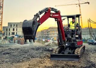 Мини екскаватори Yanmar ViO33-6 
