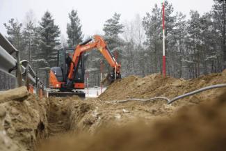 Мини екскаватори Hitachi ZX33U-5A