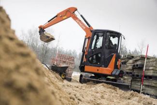 Мини екскаватори Hitachi ZX38U-5A