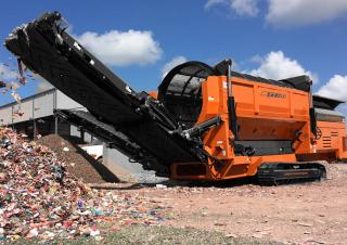 Мобилни пресевни инсталации (заводи) с барабан Rockster RTT720