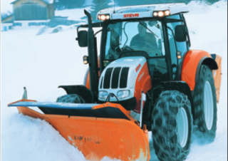 Превозни средства Общински трактори Steyr 4085 Kompakt K