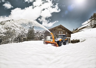 Трактори 4WD (задвиждане на четирите колела) Steyr 4120 Expert CVT 