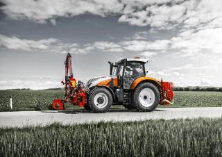 Трактори 4WD (задвиждане на четирите колела) Steyr 4120 Profi CVT Profi