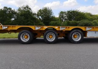Технология за транспортиране Открити ремаркета с ниска платформа Rolland Low loader 320 L