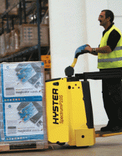 Палетни стакери Палетни колички с платформа за повдигане на палети Hyster S2.0SD 