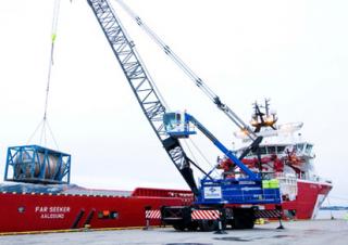 Подвижни кранове - решетъчна стрела Sennebogen 6210 HMC