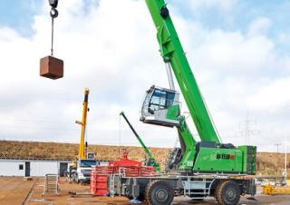 Подвижни кранове - телескопична стрела Sennebogen 6113E