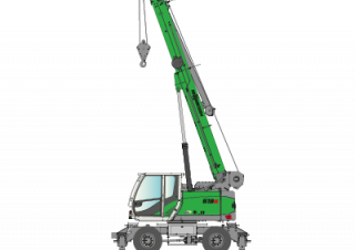 Подвижни кранове - телескопична стрела Sennebogen 613E
