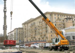 Подвижни кранове - телескопична стрела Sennebogen 643E