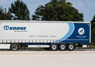 Ремаркета Полуремаркета с брезентова платформа Krone SDP 27 eLUBP-CS