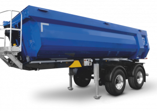 Ремаркета Полуремаркета за самосвали Schwarzmüller 2-axle steel segment tipper semitrailer - wheelbase 1,810 mm