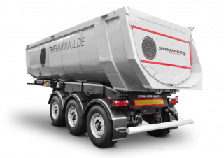 Ремаркета Полуремаркета за самосвали Schwarzmüller 3-Axle Aluminium-Segment Tipper Semitrailer with thermal insulation