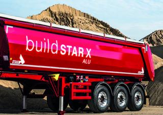Ремаркета Полуремаркета за самосвали Stas Buildstar - X