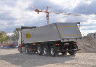 Ремаркета Полуремаркета за самосвали Meiller MHKA44.2-N