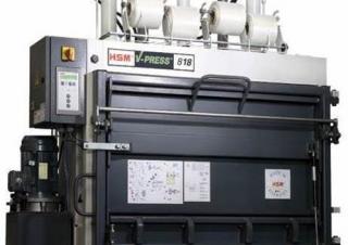 Преси за отпадъци HSM V-Press 818 plus