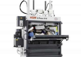 Преси за отпадъци HSM V-Press 818 plus