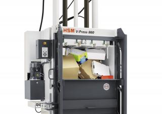 Преси за отпадъци HSM V-Press 860 plus