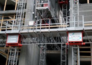Работни платформи за качване на мачти Climber International P40