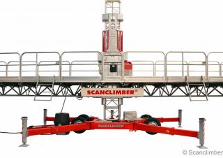 Работни платформи за качване на мачти Scanclimber Monster SC8000 