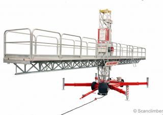 Работни платформи за качване на мачти Scanclimber Monster SC8000 