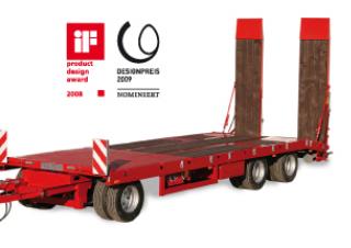 Ремаркета Ремаркета с ниска платформа Zandt AT-P 300