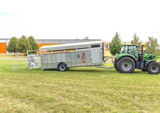 Технология за транспортиране Ремаркета за превоз на добитък Fliegl TTW 100