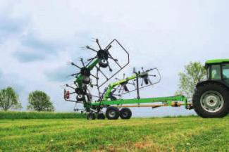 Ротационни сенообръщачки DEUTZ-FAHR CoM 7621