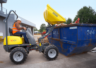 Колесни самосвали Wacker Neuson 1001 