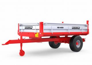 Технология за транспортиране Самосвални ремаркета Peecon KW 4000