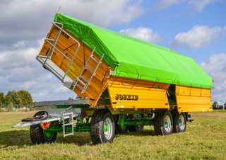 Технология за транспортиране Самосвални ремаркета Joskin TETRA-SPACE 7525/22TR120