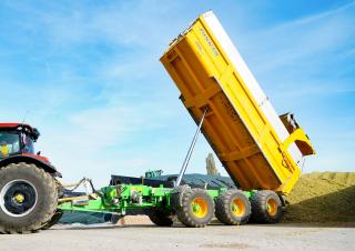Технология за транспортиране Самосвални ремаркета Joskin TRANS-SPACE 8700/29TRC150