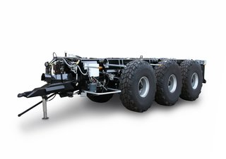 Технология за транспортиране Самосвални ремаркета Peecon Chassis Cargo 28000