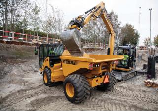 Съчленени самосвали Hydrema 707G