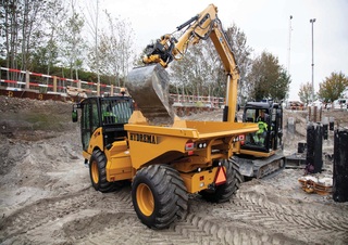 Съчленени самосвали Hydrema 707G Power+