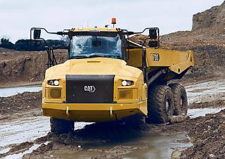 Съчленени самосвали Caterpillar 730-04A