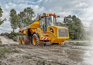 Съчленени самосвали Hydrema 922F 2.55