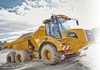 Съчленени самосвали Hydrema 922F 2.55