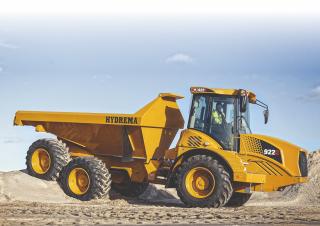 Съчленени самосвали Hydrema 922G