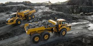 Съчленени самосвали Volvo A35GFS