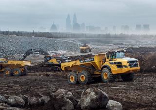 Съчленени самосвали Volvo A40G 