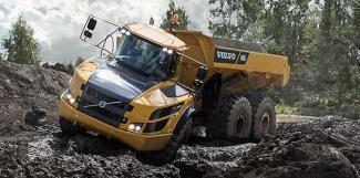 Съчленени самосвали Volvo A40G