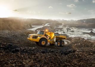 Съчленени самосвали Volvo A45G