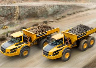 Съчленени самосвали Volvo A45GFS 
