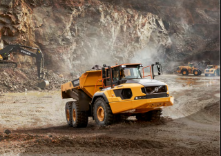 Съчленени самосвали Volvo A60H 
