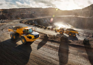 Съчленени самосвали Volvo A60H 